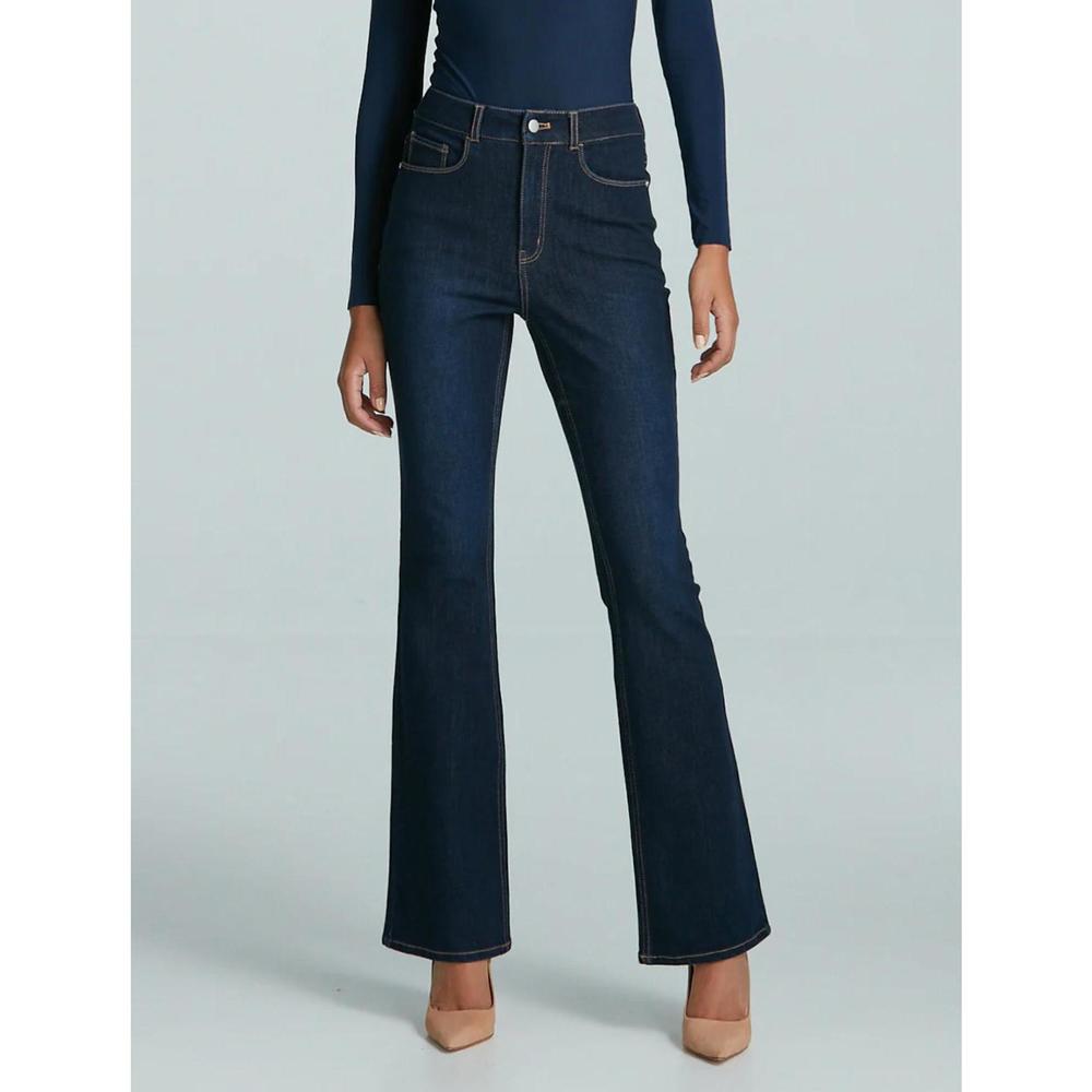 NEW COMMANDO do it all denim flared jean in denim